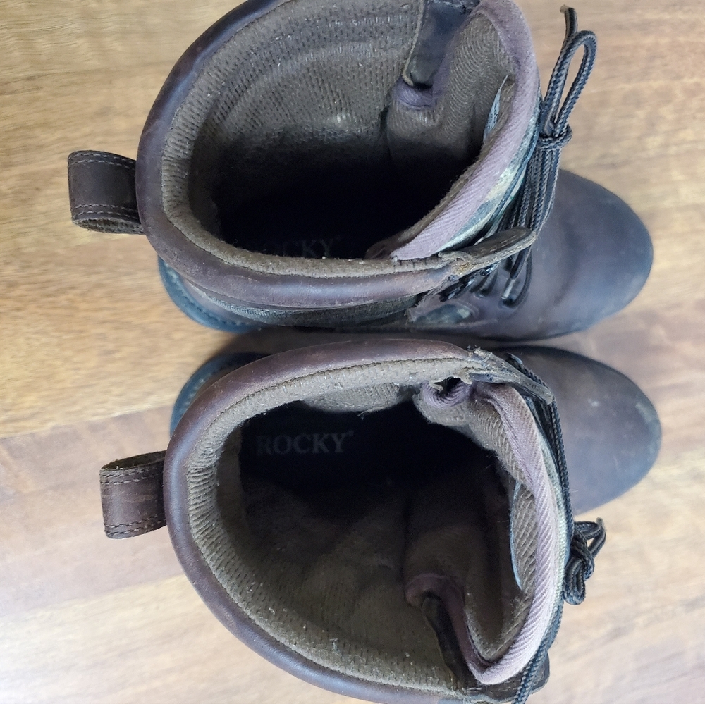 Rocky Size 8.5 Fit (8-8.5) Men’s Ranger Boots - Picture 3 of 9